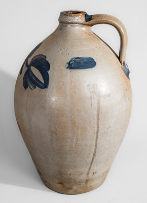 J. STADDEN / SUMMIT CO., Ohio Four-Gallon Stoneware Jug