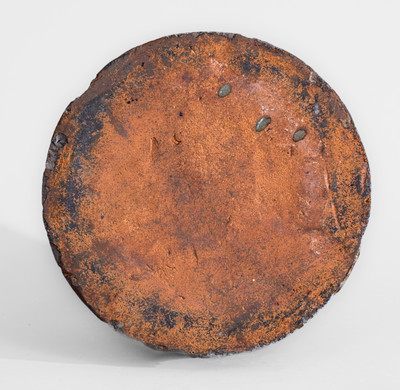 Extremely Rare Edgefield Dist, SC Stoneware Jar w/ Impressed and Incised Decoration, possibly Thomas Chandler