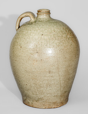 Fine attrib. Pottersville Stoneware Jug, possibly African-American Potter Harry, circa 1830s