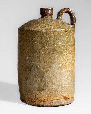 Rare S.C. DISPENSARY (J. G. Baynham Pottery, Edgefield District, SC) Stoneware Jug