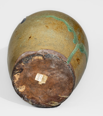 Fine J. P BODIE / MAKER Dated 1872 Stoneware Jug, Kirksey's Crossroads, Edgefield District, SC