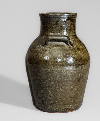 Extremely Rare attrib. Rich Williams, Gowensville Area, Greenville County, SC Stoneware Vase