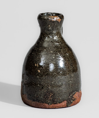Rare Miniature Alkaline-Glazed Stoneware Jug, probably Rich Williams, Greenville County, SC