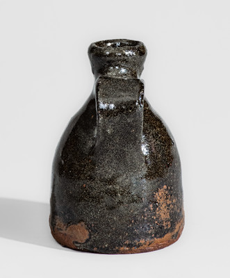 Rare Miniature Alkaline-Glazed Stoneware Jug, probably Rich Williams, Greenville County, SC