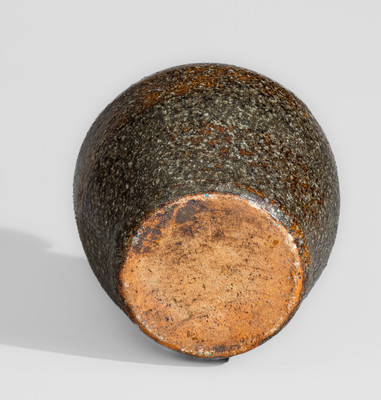 Small-Sized Buncombe County, NC Alkaline-Glazed Stoneware Jug, fourth quarter 19th century