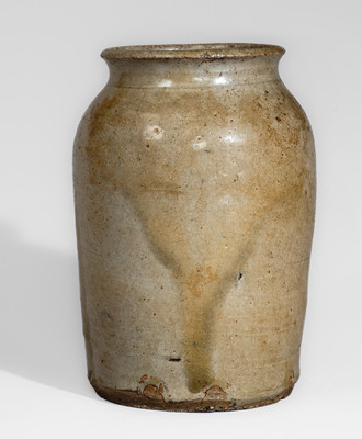 Edgefield District, South Carolina Stoneware Jar, second quarter 19th century