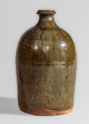 Upstate SC Alkaline-Glazed Stoneware Jug, possibly Rich Williams, Greenville County