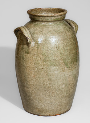 Alkaline-Glazed Upstate South Carolina Stoneware Jar, possibly Rich Williams