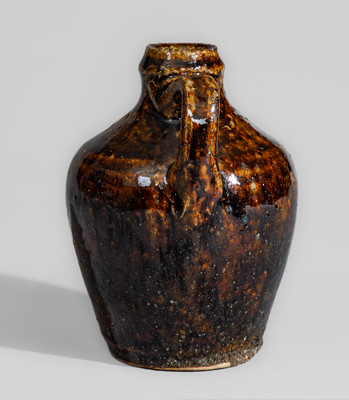 Small-Sized Buncombe County, NC Alkaline-Glazed Stoneware Jug, fourth quarter 19th century