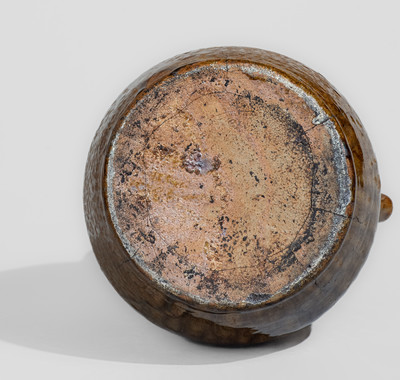 Scarce Crawford County, Georgia Lidded Stoneware Coffeepot, late 19th or early 20th century
