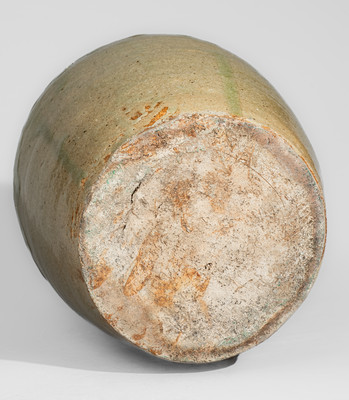 Attrib. B.F. Landrum Pottery, Horse Creek Valley, Edgefield District, SC Stoneware Jug w/ Punctates