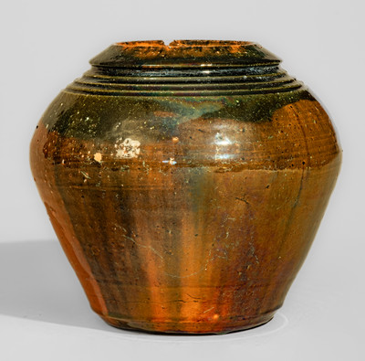 Scarce J.H. OWEN (Seagrove, NC) Art Pottery Vase, early 20th century