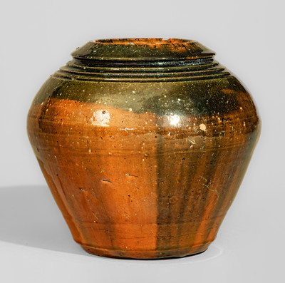 Scarce J.H. OWEN (Seagrove, NC) Art Pottery Vase, early 20th century
