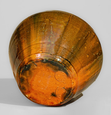 Scarce J.H. OWEN (Seagrove, NC) Art Pottery Vase, early 20th century