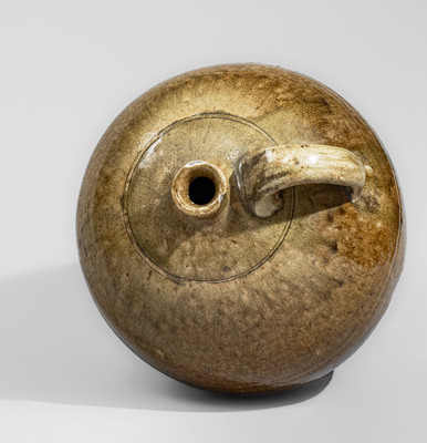 Fine Alkaline-Glazed Stoneware Jug attrib. Landrum Brick and Pottery, Columbia, SC, c1860