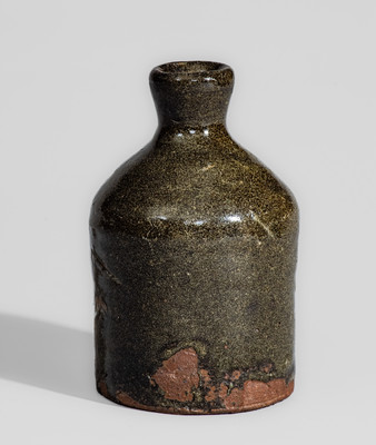 Scarce Small-Sized Upstate SC Alkaline-Glazed Stoneware Jug, possibly Rich Williams