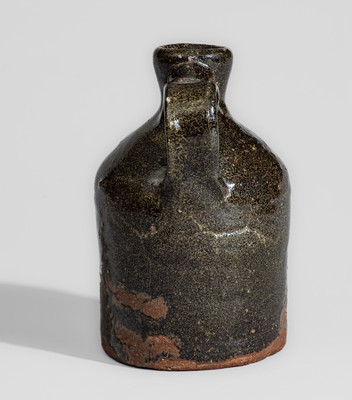 Scarce Small-Sized Upstate SC Alkaline-Glazed Stoneware Jug, possibly Rich Williams