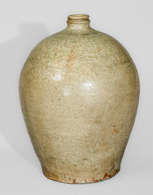 Fine attrib. Pottersville Stoneware Jug, possibly African-American Potter Harry, circa 1830s