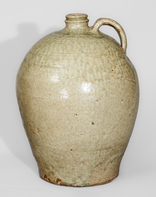 Fine attrib. Pottersville Stoneware Jug, possibly African-American Potter Harry, circa 1830s