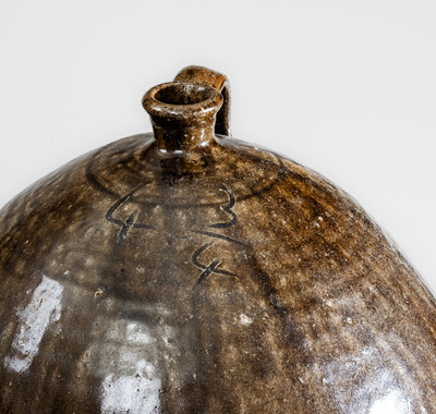 Catawba Valley, North Carolina Stoneware Jug w/ Alkaline Glaze, second half 19th century