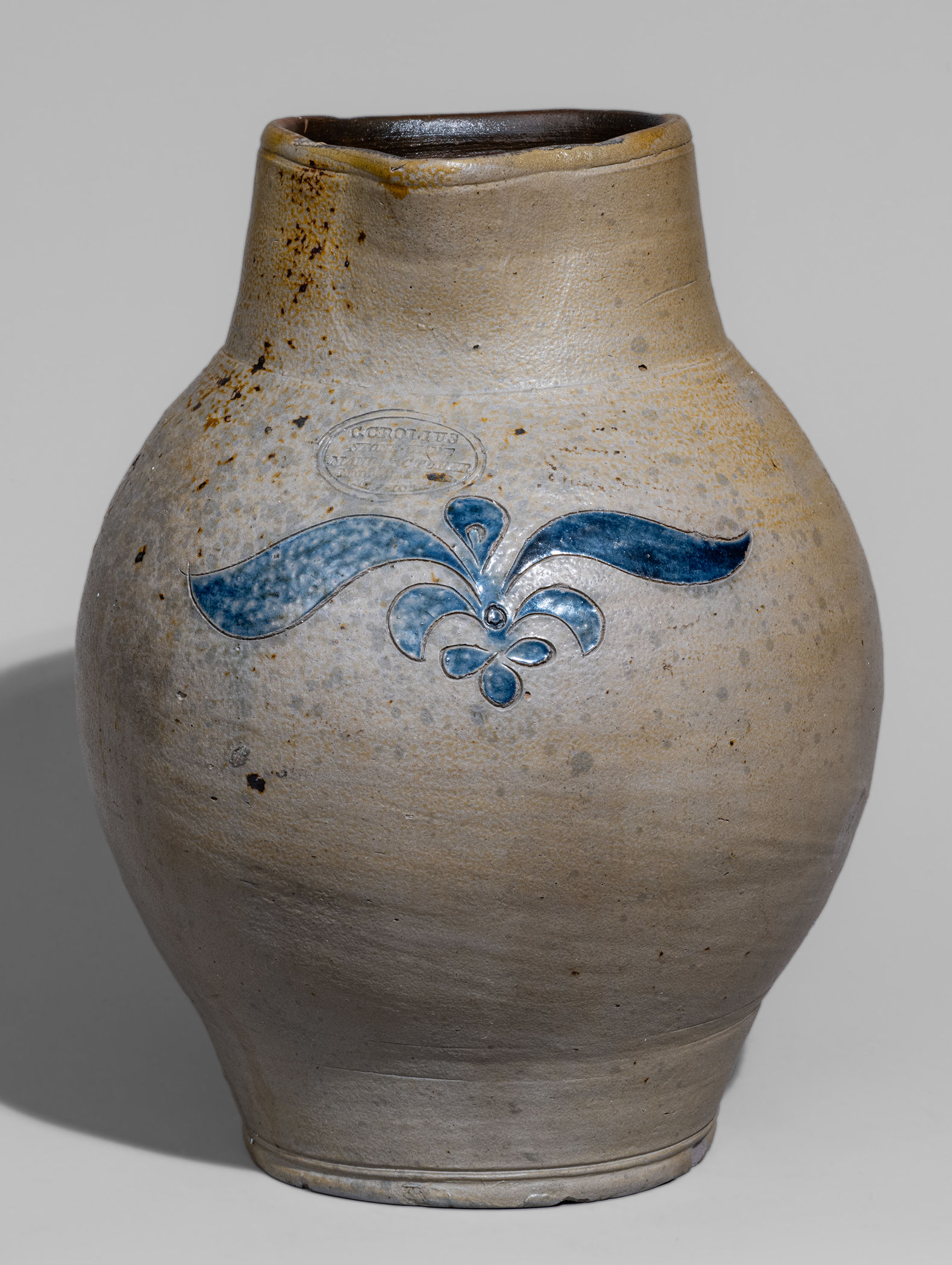 Rare C. CROLIUS / STONE-WARE / MANUFACTURER / Manhattan Wells