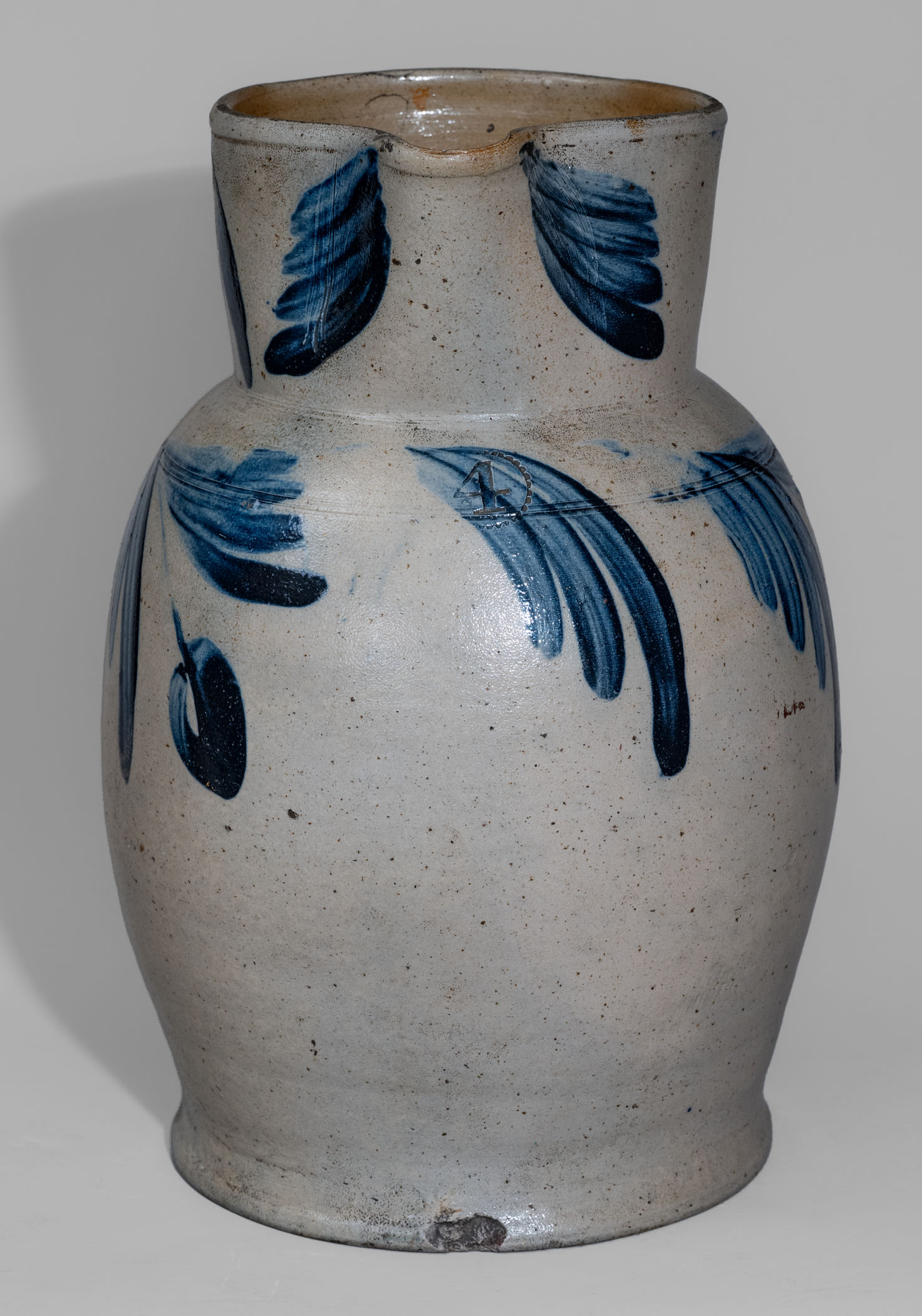 Very Rare Four-Gallon attrib. William Linton, Baltimore, MD