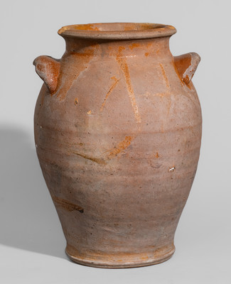 Glazed Redware Jar, probably Greene County, Tennessee
