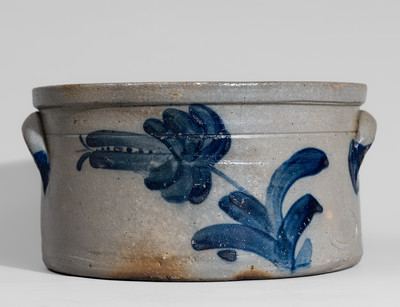 Rare SAM'L. I. IRVINE, / NEWVILLE, PA Stoneware Cake Crock