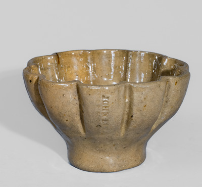JOHN BELL (Waynesboro, Pennsylvania) Redware Pudding Mold, c1840-80