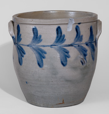 Rare HAMILTON & PERSHING / JOHNSTOWN, PA Stoneware Jar, c1852-55