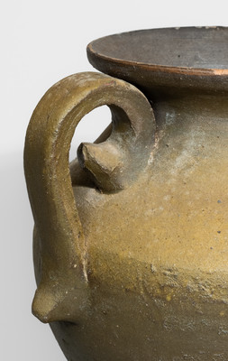 Middle Tennessee Iron-Decorated Stoneware Vase, c1880-1920