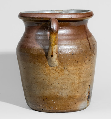 Middle Tennessee Open-Handled Stoneware Jar w/ Iron Decoration