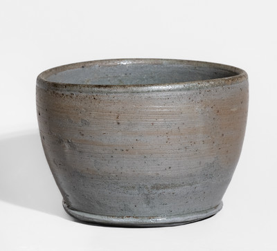 Small-Sized Southwestern Virginia Stoneware Bowl or Mortar, 19th century
