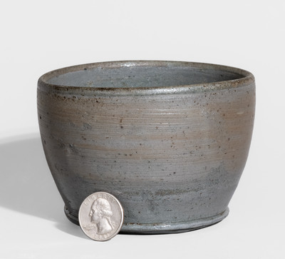 Small-Sized Southwestern Virginia Stoneware Bowl or Mortar, 19th century