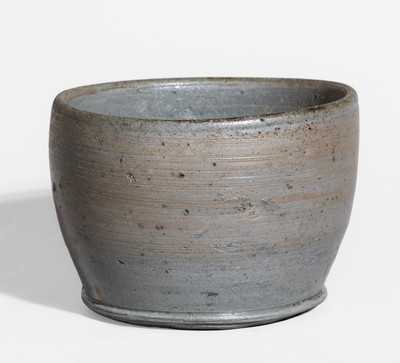 Small-Sized Southwestern Virginia Stoneware Bowl or Mortar, 19th century