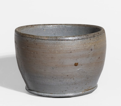 Small-Sized Southwestern Virginia Stoneware Bowl or Mortar, 19th century