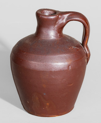 Glazed Stoneware Souvenir Jug, Inscribed "BiRD SONg DOCK / CAMDEN TENN"