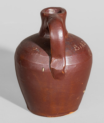 Glazed Stoneware Souvenir Jug, Inscribed "BiRD SONg DOCK / CAMDEN TENN"