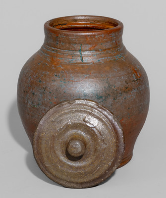Attrib. Samuel Smith Pottery, Knox County, TN Salt-Glazed Stoneware Jar, c1820-30