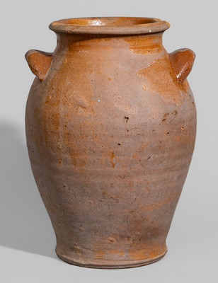 Glazed Redware Jar, probably Greene County, Tennessee