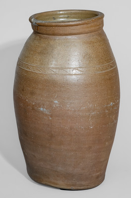Two-Gallon Middle Tennessee Stoneware Honey Jar, second half 19th century