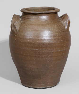 Greene County, Tennessee Salt-Glazed Stoneware Jar, c1850-70