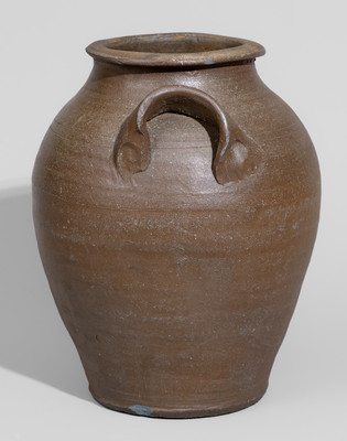 Greene County, Tennessee Salt-Glazed Stoneware Jar, c1850-70
