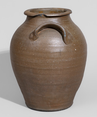 Greene County, Tennessee Salt-Glazed Stoneware Jar, c1850-70