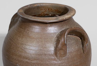 Greene County, Tennessee Salt-Glazed Stoneware Jar, c1850-70