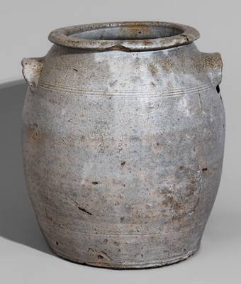Attrib. John Wesley Carpenter, Piper's Gap, Carroll County, VA Stoneware Jar