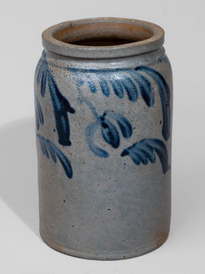 Half-Gallon Baltimore, MD Stoneware Jar attrib. Henry Benner, c1845