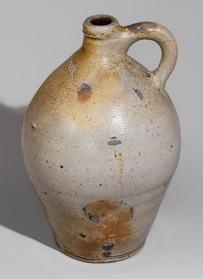 Iron-Decorated BOSTON (Frederick Carpenter, early 19th century) Stoneware Jug