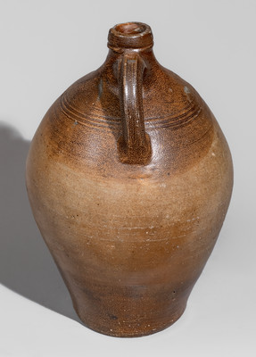 Iron-Decorated BOSTON, Mass. (Frederick Carpenter, early 19th century) Stoneware Jug