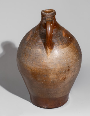 Iron-Decorated BOSTON (Frederick Carpenter) Stoneware Jug, early 19th century
